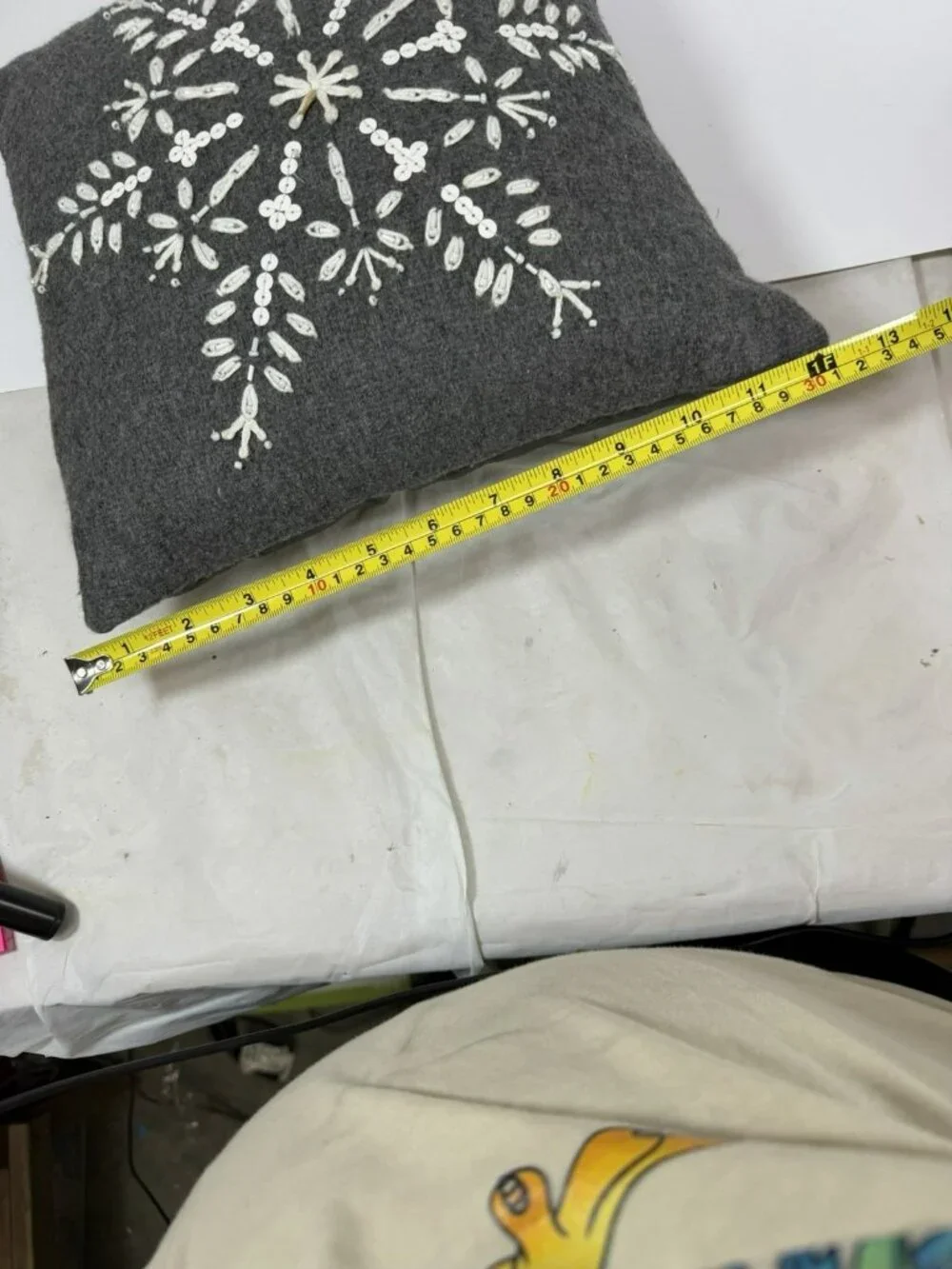 Pier 1 Imports Snowflake Throw Pillow 12